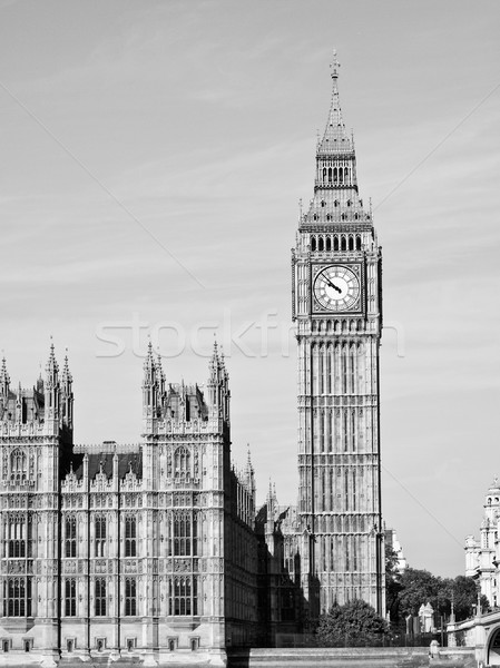 Casas parlamento westminster palacio Londres gótico Foto stock © claudiodivizia