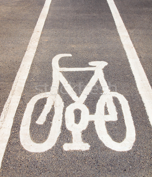 自転車 レーン にログイン 自転車 ストックフォト © claudiodivizia