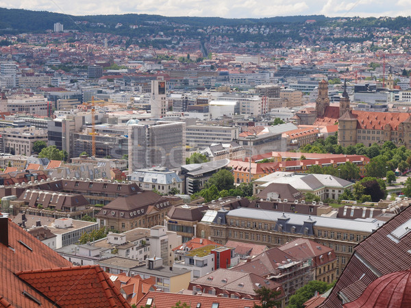 Allemagne vue ville Skyline panorama tour [[stock_photo]] © claudiodivizia