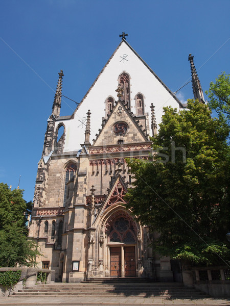 Stock photo: Thomaskirche Leipzig