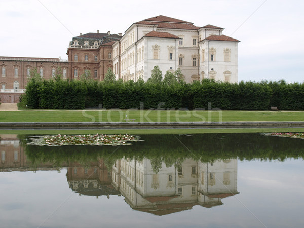 Regal palat torino Italia arhitectură oglindă Imagine de stoc © claudiodivizia