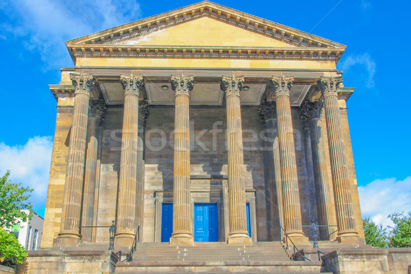 Wellington kilise Glasgow batı son İskoçya Stok fotoğraf © claudiodivizia