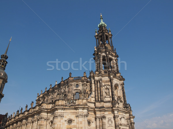 Stock photo: Dresden Hofkirche