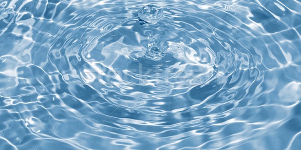 Water druppel macro waterdruppel zee Stockfoto © claudiodivizia
