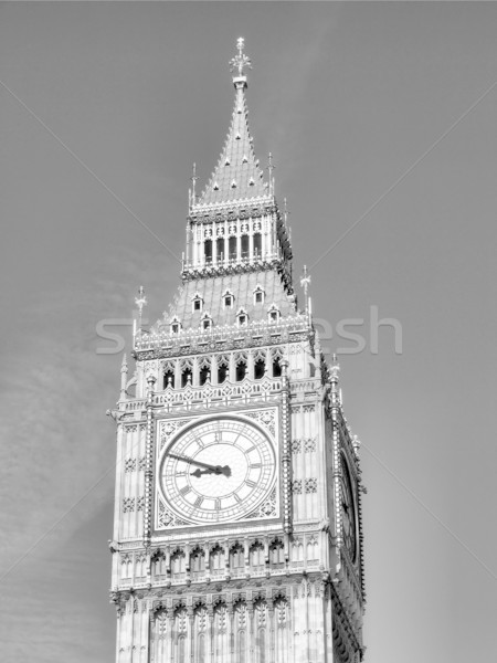 Big Ben domów parlament westminster pałac Londyn Zdjęcia stock © claudiodivizia