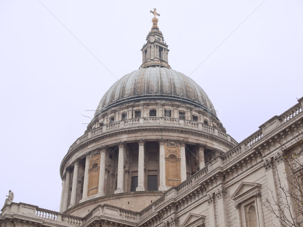 St Paul Cathedral London Stock photo © claudiodivizia