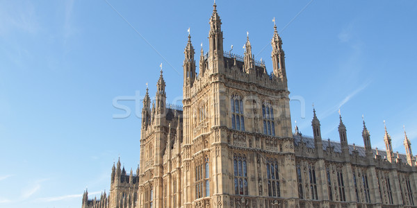 Zdjęcia stock: Domów · parlament · westminster · pałac · Londyn · gothic