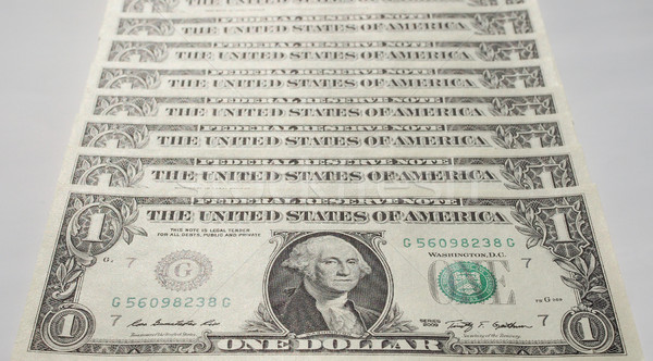 Dollar notes 1 Dollar Stock photo © claudiodivizia