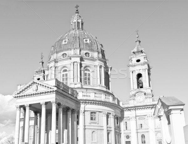 Basilique baroque église colline Italie [[stock_photo]] © claudiodivizia