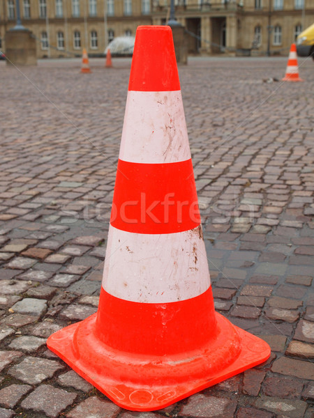 Traffic cone Stock photo © claudiodivizia