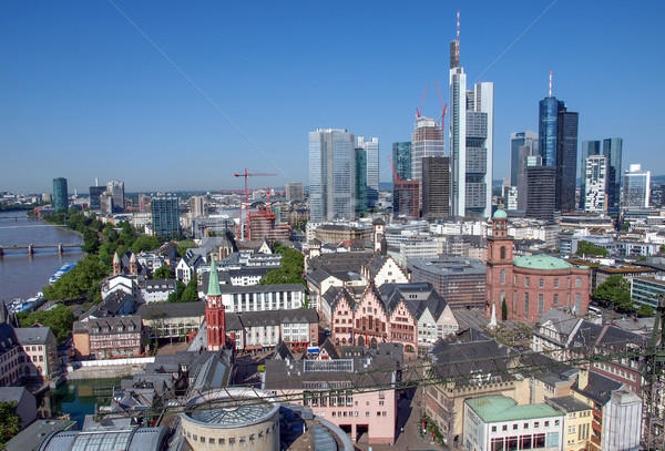 Frankfurt principal Alemanha Foto stock © claudiodivizia