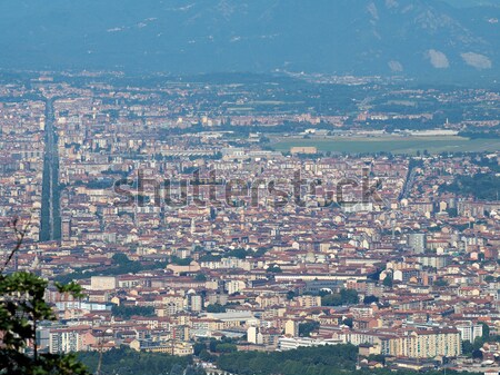 Foto d'archivio: Torino · view · città · torino · skyline · panorama