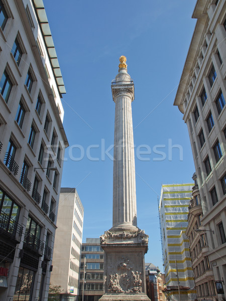 The Monument, London Stock photo © claudiodivizia
