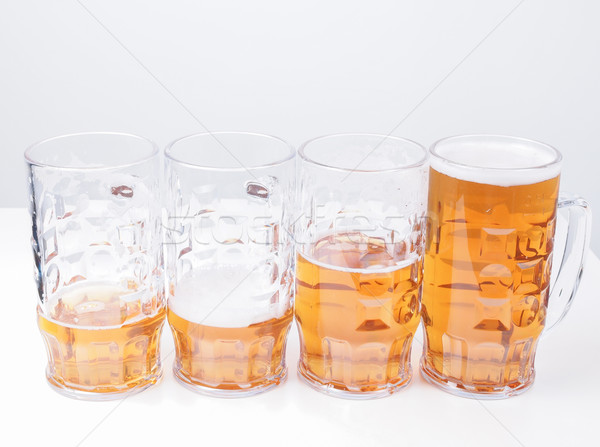 Stock photo: Lager beer