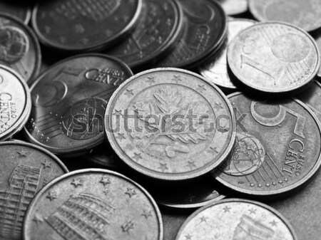 Euro munt valuta europese unie hoog Stockfoto © claudiodivizia