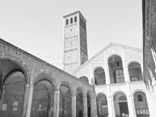 Sant Ambrogio church, Milan Stock photo © claudiodivizia