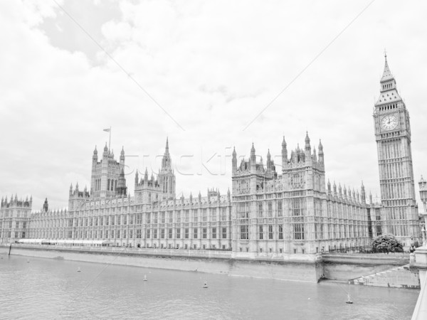 住宅 議会 ウェストミンスター 宮殿 ロンドン ゴシック ストックフォト © claudiodivizia