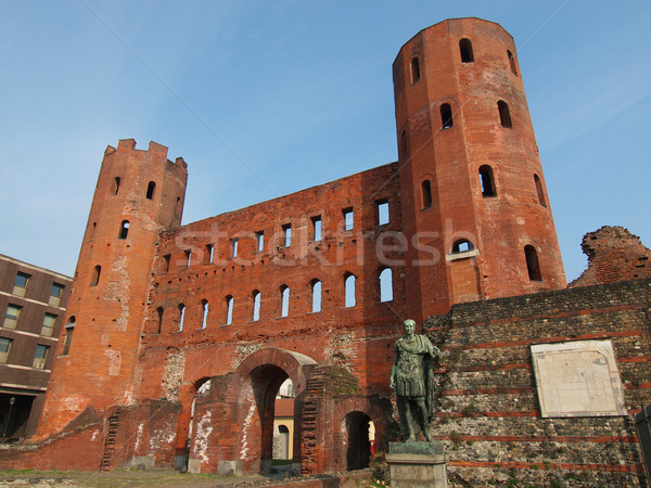 Anciens romaine ville porte [[stock_photo]] © claudiodivizia