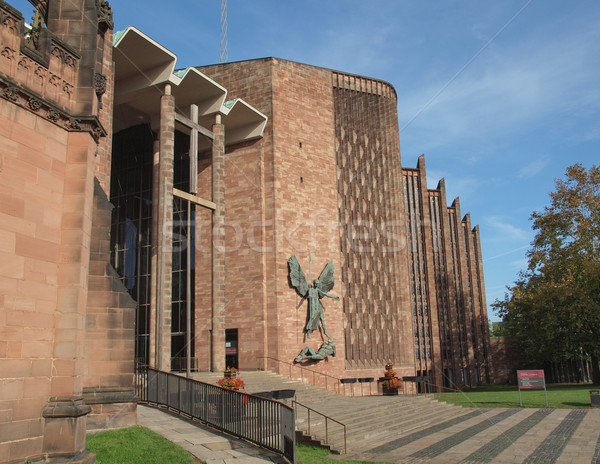 Coventry Cathedral Stock photo © claudiodivizia