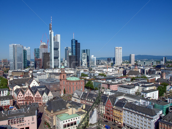 Frankfurt principal Alemania Foto stock © claudiodivizia