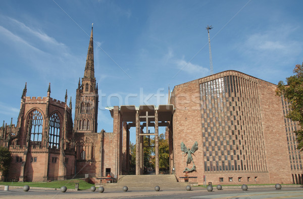 Coventry Cathedral Stock photo © claudiodivizia