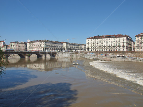 Piazza Vittorio, Turin Stock photo © claudiodivizia