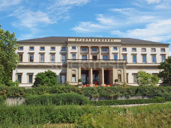 Stadtbuecherei (City library), Stuttgart Stock photo © claudiodivizia