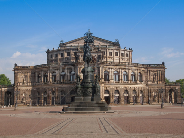 Dresden Semperoper Stock photo © claudiodivizia