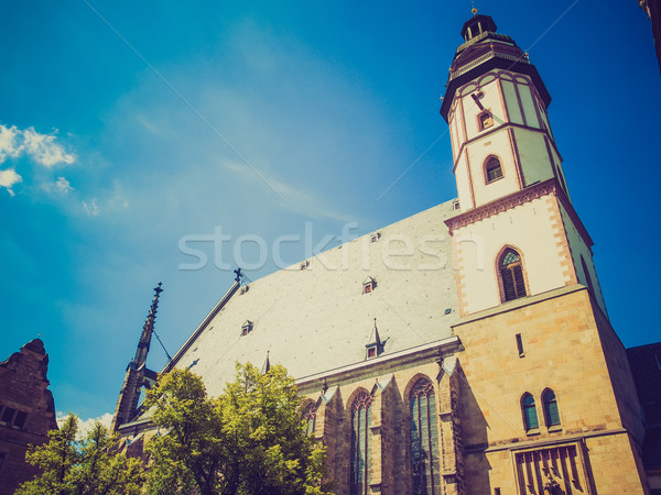 Thomaskirche Leipzig Stock photo © claudiodivizia