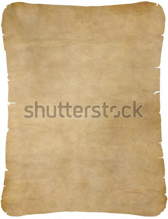 Eski kağıt muhteşem parşömen kâğıt soyut kahverengi Stok fotoğraf © clearviewstock