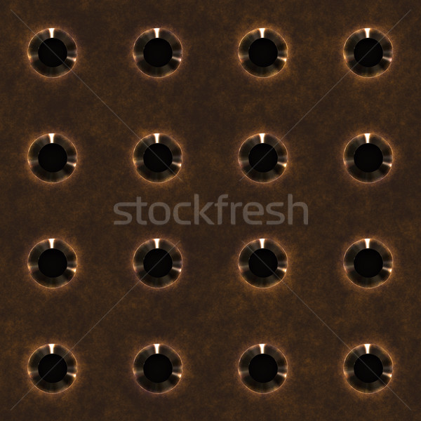 Oude metaal grill groot afbeelding verweerde Stockfoto © clearviewstock