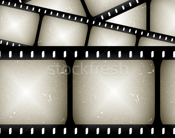 Abstract filmstrip film fotogrammi film strip texture Foto d'archivio © clearviewstock