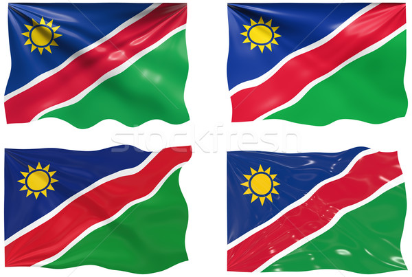 flag of nambia Stock photo © clearviewstock