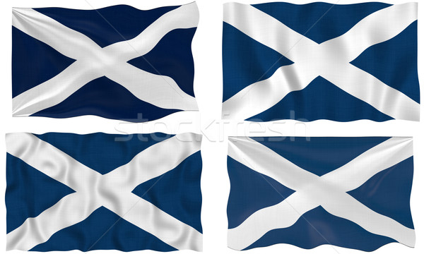 Flag of Scotland Stock photo © clearviewstock