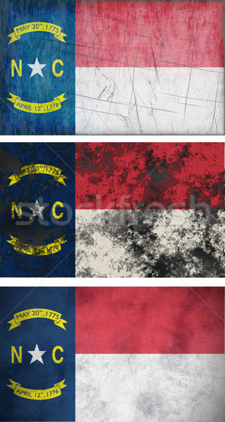 флаг Северная Каролина изображение фон ткань Сток-фото © clearviewstock