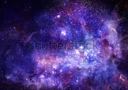 Nebulosa gas nube profundo espacio exterior brillante Foto stock © clearviewstock