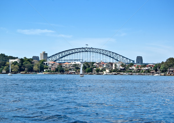 悉尼 橋 圖像 水 商業照片 © clearviewstock
