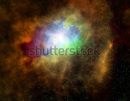 Foto d'archivio: Spazio · esterno · nube · nebulosa · stelle · profondità · gas