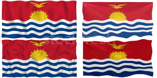 Bandeira Kiribati imagem Foto stock © clearviewstock