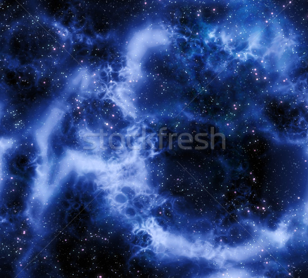 Brillante nebulosa gas nube profundo espacio exterior Foto stock © clearviewstock