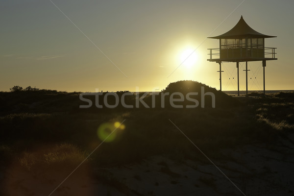 surf life savers lookout sunset Stock photo © clearviewstock