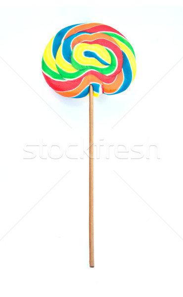 lollipop on white background Stock photo © clearviewstock