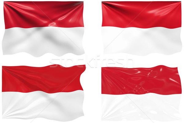 Flag of Indonesia Stock photo © clearviewstock