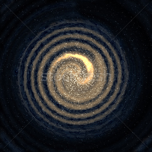 Galaxie Raum Bild Wirbel Auge abstrakten Stock foto © clearviewstock