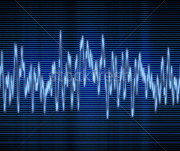 Audio onde sonore excellente élevé tech Photo stock © clearviewstock