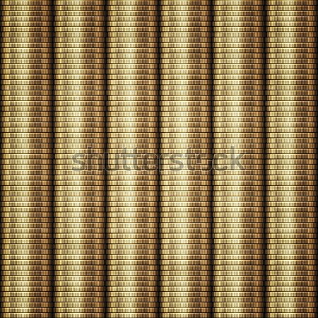 rows of coins money Stock photo © clearviewstock