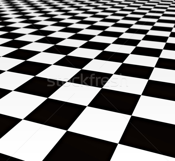 black and white tiles Stock photo © clearviewstock