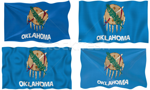 Flag of Oklahoma Stock photo © clearviewstock