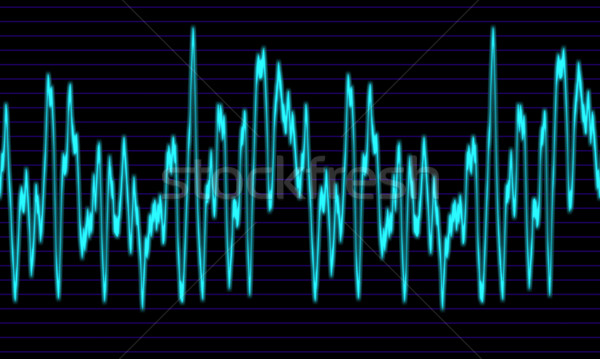 Audio fali obraz muzyki projektu Zdjęcia stock © clearviewstock
