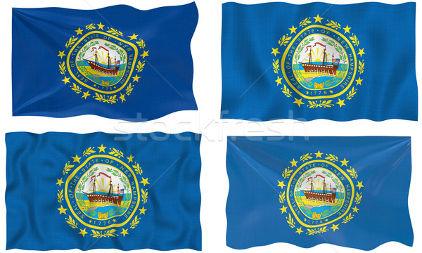 Flag of New Hampshire Stock photo © clearviewstock